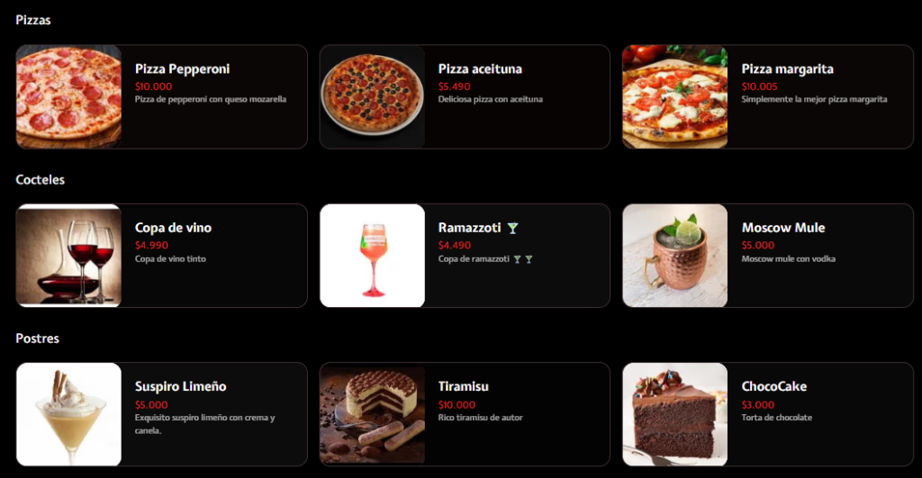 carta qr para restaurantes