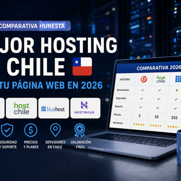 Mejor hosting en Chile para tu página web en 2026: comparativa honesta